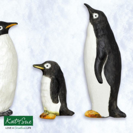 Penguin Family by Katy Sue (famille de Pingouins)
