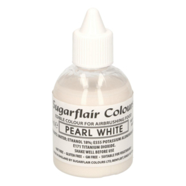 Sugarflair Airbrush Pearl White - 60 ml