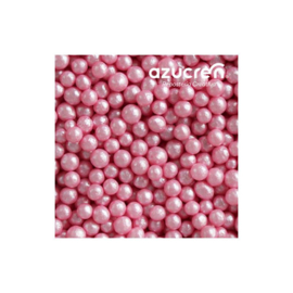 Sugar Pearls Pink 4 mm Azucren - 90 gr