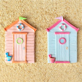 Cabine de plage (Beach Hut) moule en silicone Katy Sue