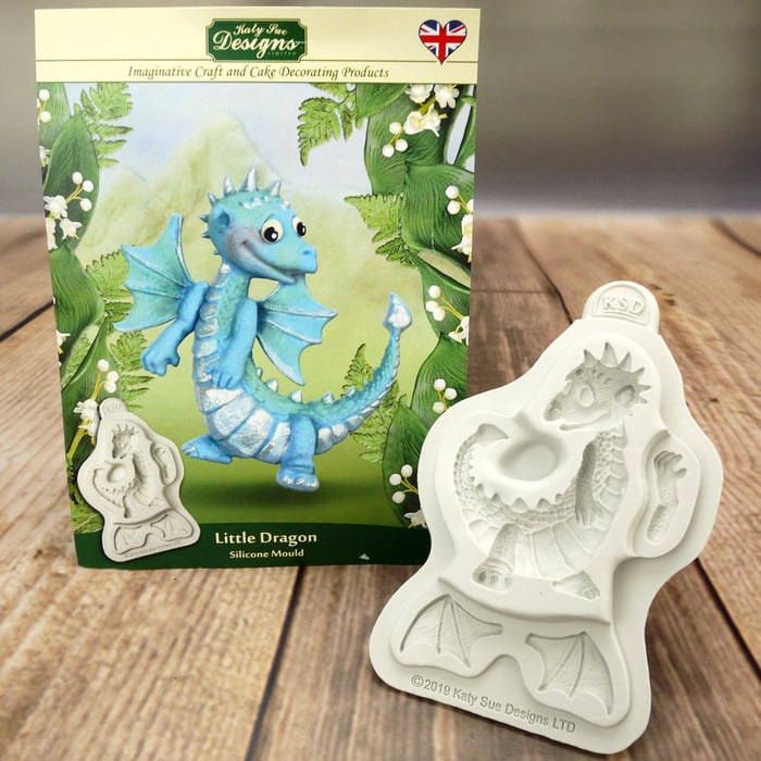 Katy Sue Petit Dragon moule en silicone 3D | KATY SUE DESIGNS | twinkelcake