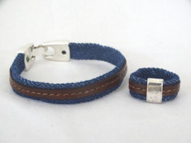 Unisex armband (met eventueel ring, apart te bestellen)