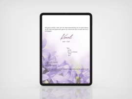 Digitale kaart; ''one-pager''- omzetten van bestaande kaart