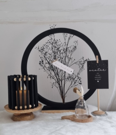 DIY houten windlicht