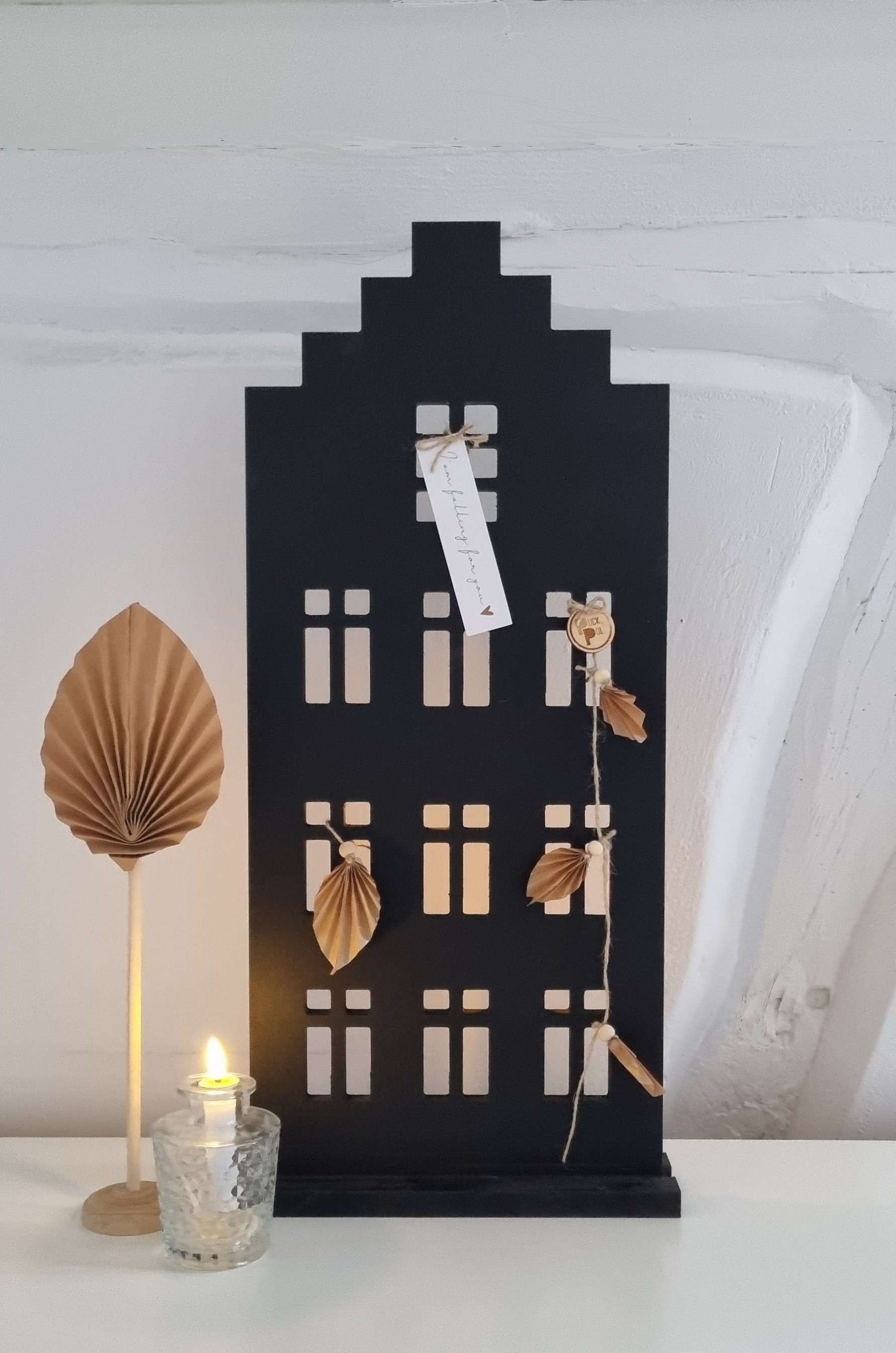 DIY herfst grachtenpand