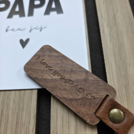 Sleutelhanger I love you dad