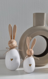 DIY houten haasjes