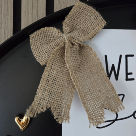 Magneet jute strik
