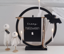 DIY houten ring Halloween