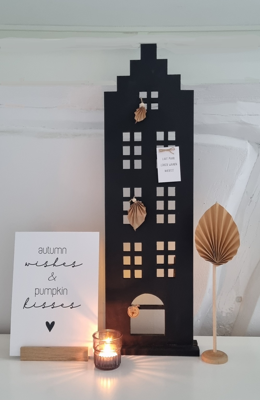 DIY herfst grachtenpand
