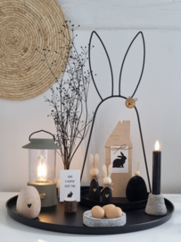 LED lantaarn (wit/zwart/olijfgroen)