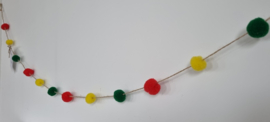 DIY pompon slinger carnaval