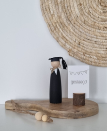 Graduation poppetje