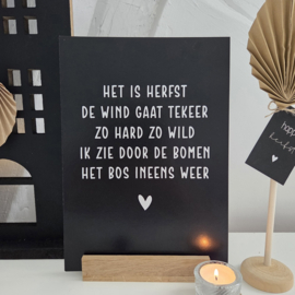 Het is herfst ... (A4)