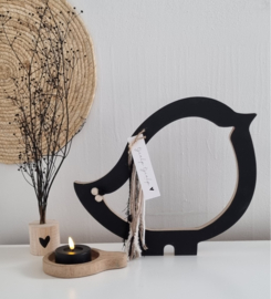 DIY houten vogel