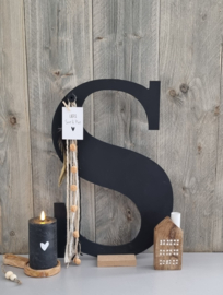 DIY Sint letter S