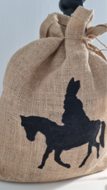 DIY Sint jute zak met staf