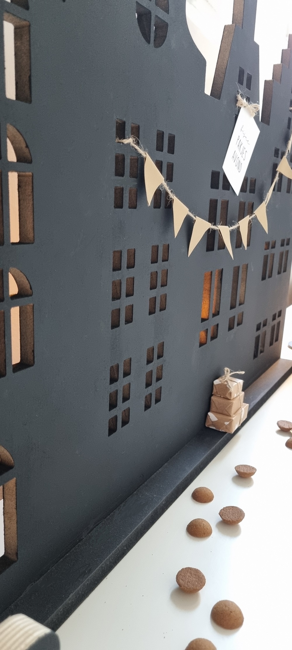DIY Sint grachtenstraatje