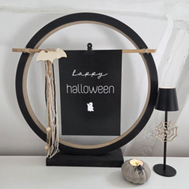 DIY pakket houten ring Halloween