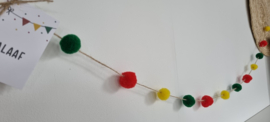 DIY pompon slinger carnaval