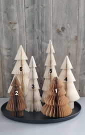 Honeycomb kerstbomen