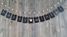 DIY winter pompon slinger