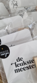 Tegeltje juf/meester