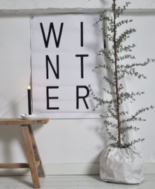 DIY winter poster