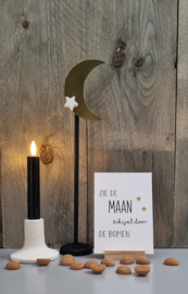 DIY maan op standaard