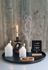 LED kaarsen set wit