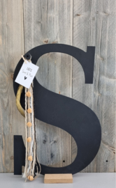 DIY Sint letter S