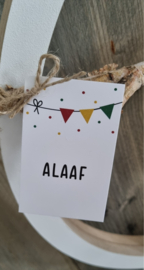 DIY houten ring carnaval