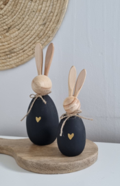 DIY houten haasjes
