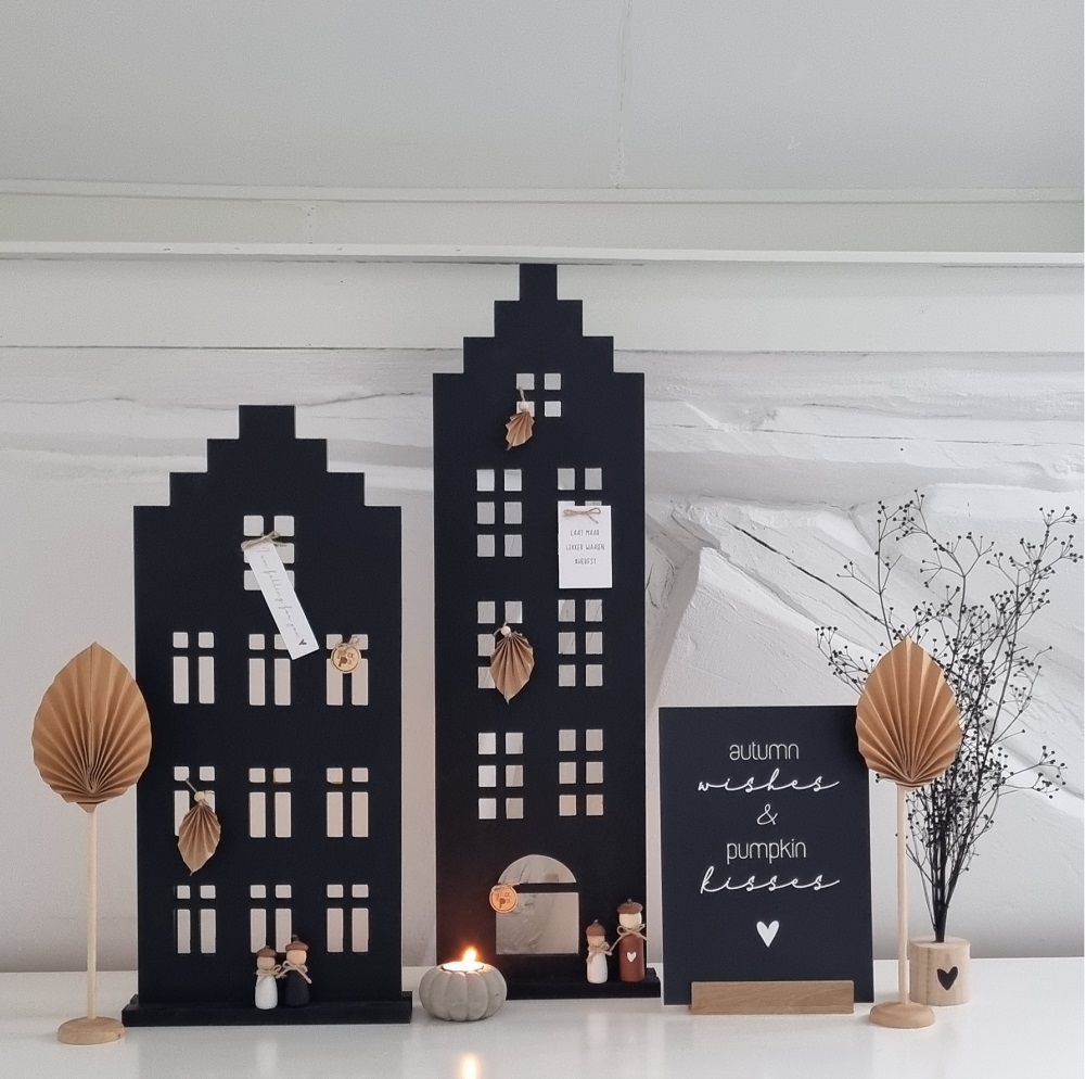 DIY herfst grachtenpand