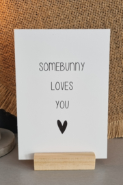Somebunny loves you