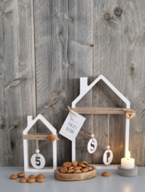 DIY Sint houten huisjes