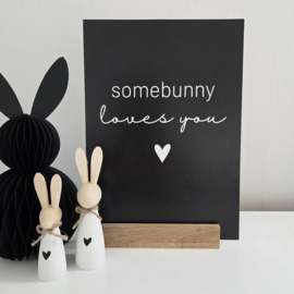 Somebunny loves you (A4)