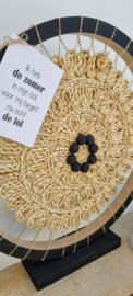 DIY houten ring zomer