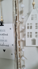 DIY winter decoratie tak