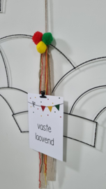 DIY prinsensteek (felle kleuren)