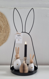 DIY houten haasjes