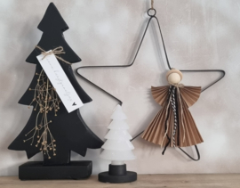 mini DIY Kerst engeltjes