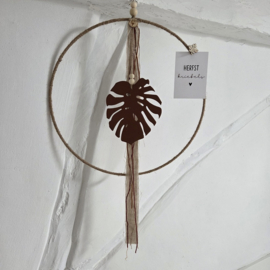 DIY pakket herfstblad