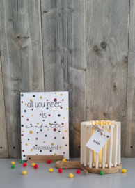 All you need is confetti (A4)