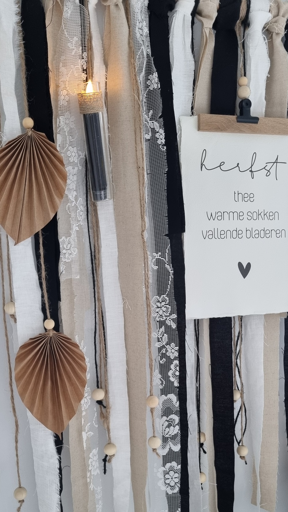 DIY herfst woontak