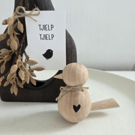 Houten vogel