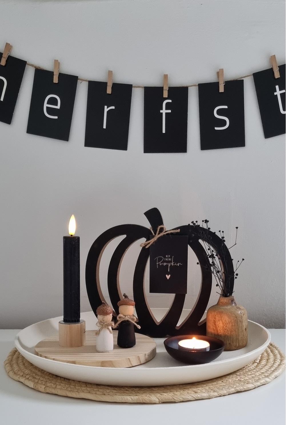 Mini DIY herfst slinger