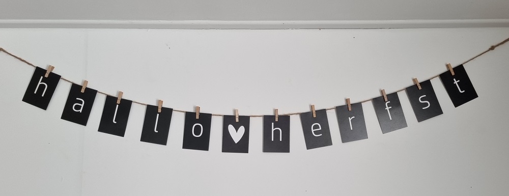 Mini DIY herfst slinger