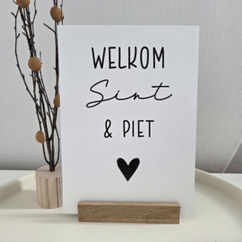 Welkom Sint & Piet (A4)