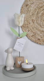 Houten cilinder